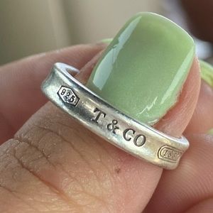 Classic Tiffany sterling silver ring